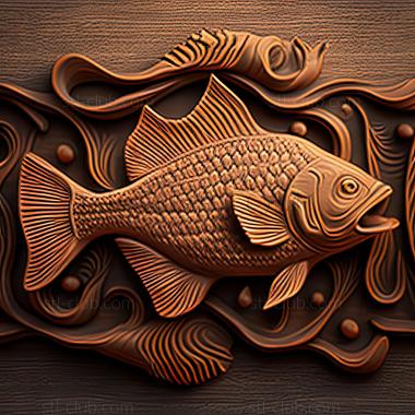 3D model st Fish (STL)